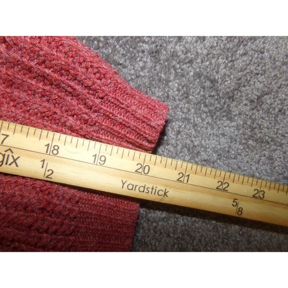 ZAFUL Women's V-Neck Boho Pullover Knitted Sweater size M Alpaca blend - Picture 7 of 7